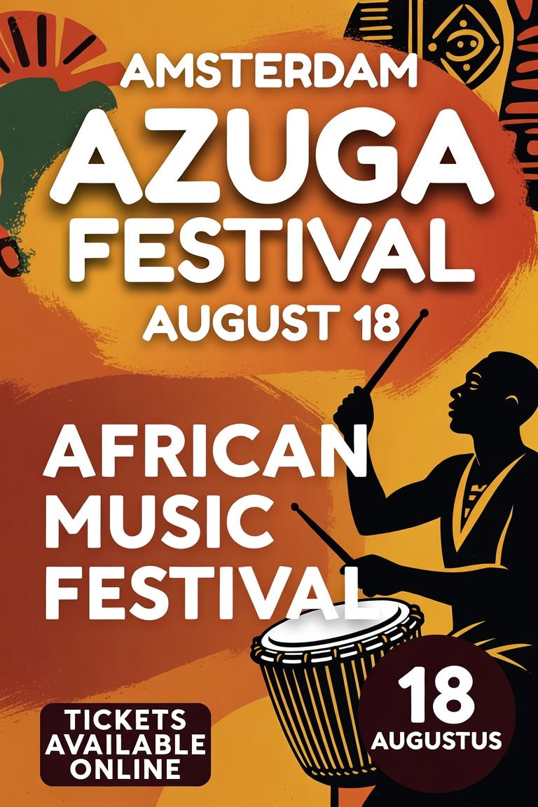 Azuga Festival – Amsterdam African Music Festival – 18 Augustus